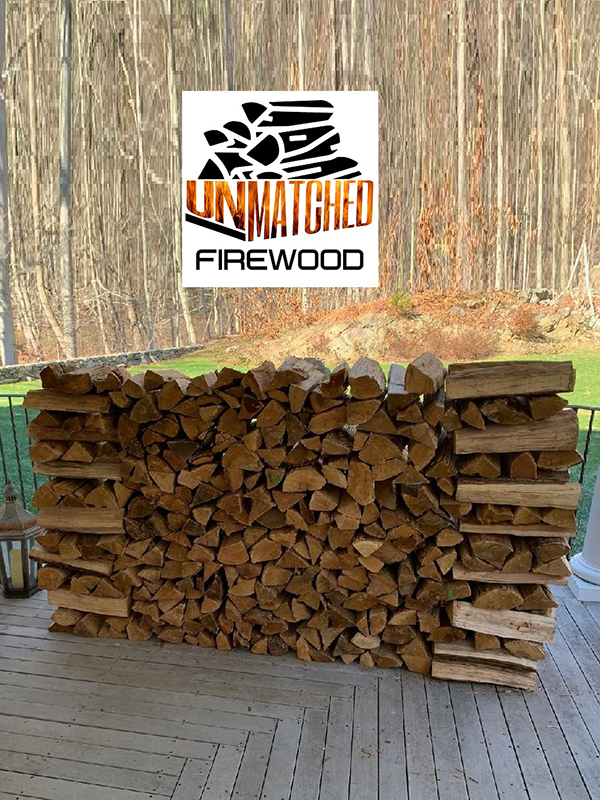 Firewood Stacked on the Porch
