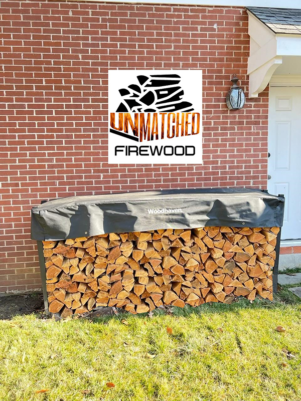 Firewood Stacked by the Front Door